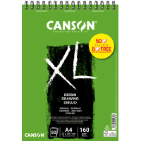 CANSON Skizzen- und Studienblock XL Zeichnen Aktion, DIN A4