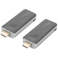 DIGITUS Wireless HDMI Extender Set, 50 m, schwarz