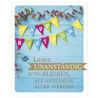 SUSY CARD Geburtstagskarte Snapshot "Luftballons"