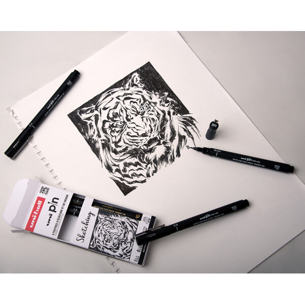 uni-ball Fineliner PIN "Manga Shojo" PF, 5er Set