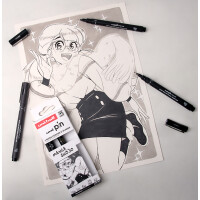 uni-ball Fineliner PIN "Manga Shojo" PF, 5er Set