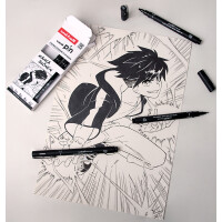 uni-ball Fineliner PIN "Manga Shojo" PF, 5er Set