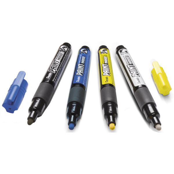 Pentel Lackmarker PAINT MARKER MMP20, 4er Etui, sortiert