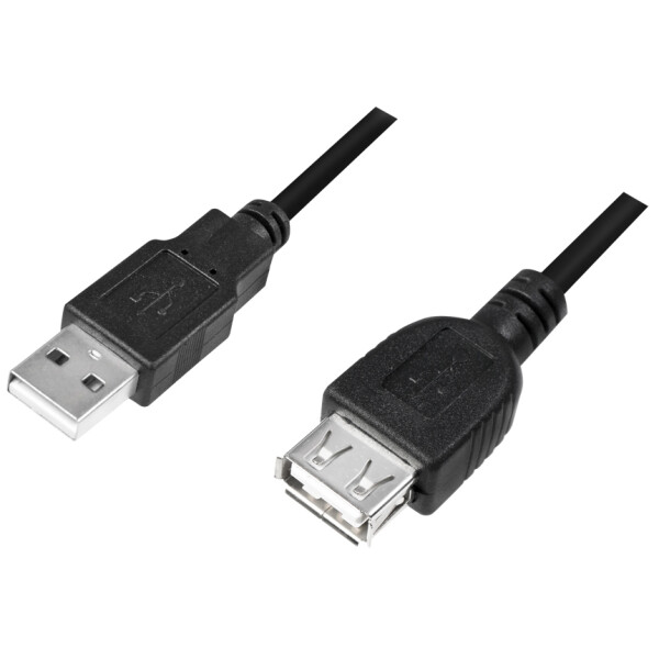 LogiLink USB 2.0 - RS232 Adapter mit Verlängerungskabel
