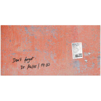 sigel Glas-Magnettafel artverum Turquoise Wall, (B)1.300 mm