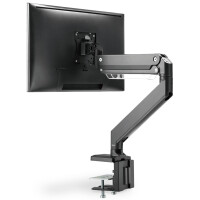 DIGITUS Universal Monitorarm, Klemmbefestigung, schwarz