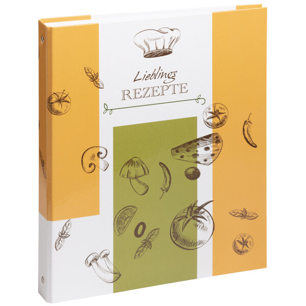 PAGNA Kochrezepte-Ringbuch "Olive & Tomate, DIN A4