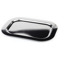 APS Tablett FINESSE, (B)500 x (T)380 mm, silber