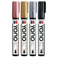 Marabu Acrylmarker "YONO", 0,5 - 1,5 mm, 4er...