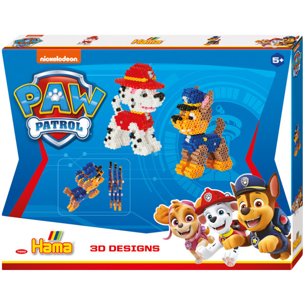 Hama Bügelperlen midi 3D "Paw Patrol", große Geschenkpackung