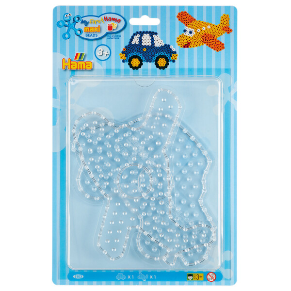 Hama Stiftplatten "Auto, Flugzeug", im Blister