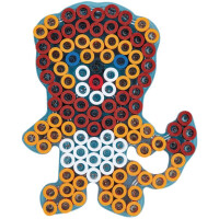 Hama Stiftplatte maxi "Löwe", transparent