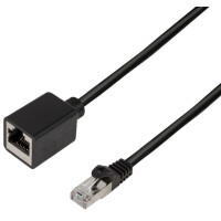 LogiLink Patchkabelverlängerung Premium, Kat.6A, 1,0 m