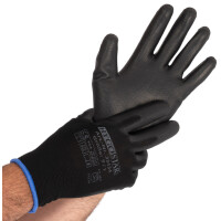 HYGOSTAR Feinstrickhandschuh Black Ace Touch, L, schwarz