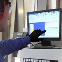 HYGOSTAR Touchscreen-Arbeitshandschuh BLACK ACE TOUCH, XL