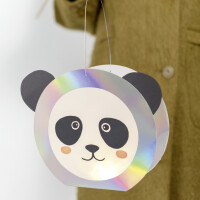 folia Metallic-Laternen-Zuschnitt, 350 g qm, silber