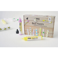 KREUL Candle Pen "Bee Happy", 6er-Set