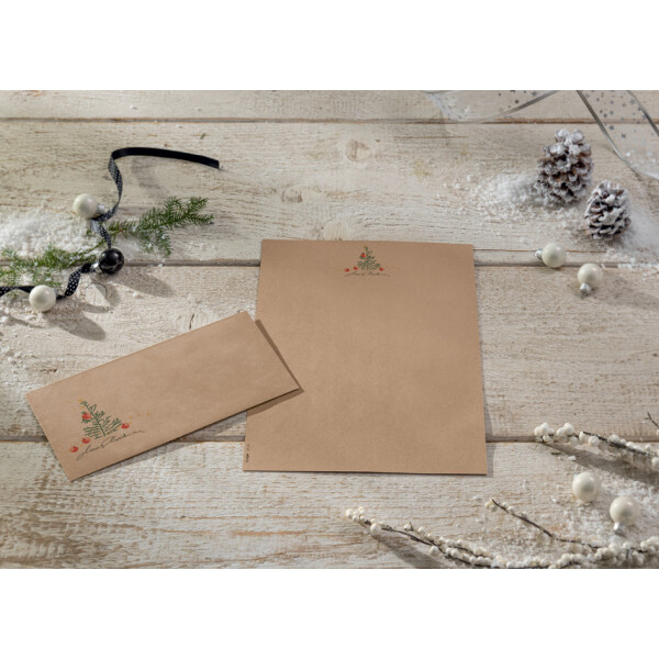 sigel Weihnachts-Motiv-Papier "Christmas tree", A4