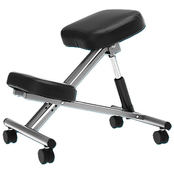 UNiLUX ergonomischer Kniehocker ERGO LEG, schwarz
