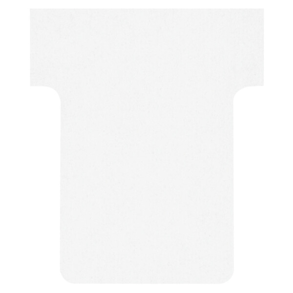 nobo T-Karten, Gr&ouml;&szlig;e 1,5 45 mm, 170 g qm, wei&szlig;