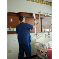 Rubbermaid HYGEN Flexibles Hochleistungs-Staub-Mopp-Set