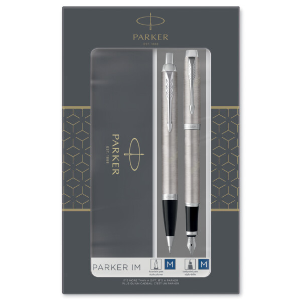 PARKER Schreibgeräte-Set IM Essential, Edelstahl C.C.