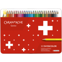 CARAN DACHE Buntstifte SWISSCOLOR, 18er Metalletui