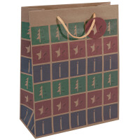 sigel Weihnachts-Geschenktüte "Cut-out...