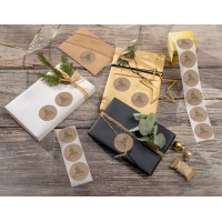 sigel Weihnachts-Sticker "Polar bear with shooting...