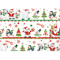 SUSY CARD Weihnachts-Geschenkpapier "Geschenke rot"