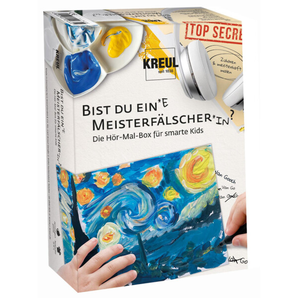 KREUL Kreativ-Set "Meisterfälscher Box Sternennacht"