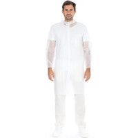 HYGOSTAR PP-Besucherkittel mit Klettverschluss,...