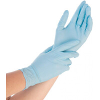 HYGONORM Nitril-Handschuh SAFE FIT, XL, blau, puderfrei
