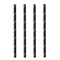 PAPSTAR Papier-Trinkhalm "pure", 150 mm,...