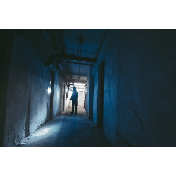 ANSMANN LED-Taschenlampe Daily Use 150B, silber schwarz