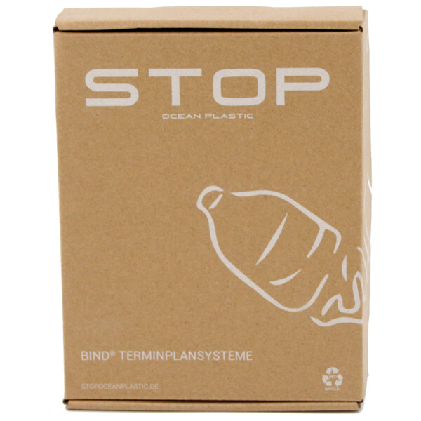 STOP Terminplaner REPT JAVA, ohne Kalender, A6, anthrazit