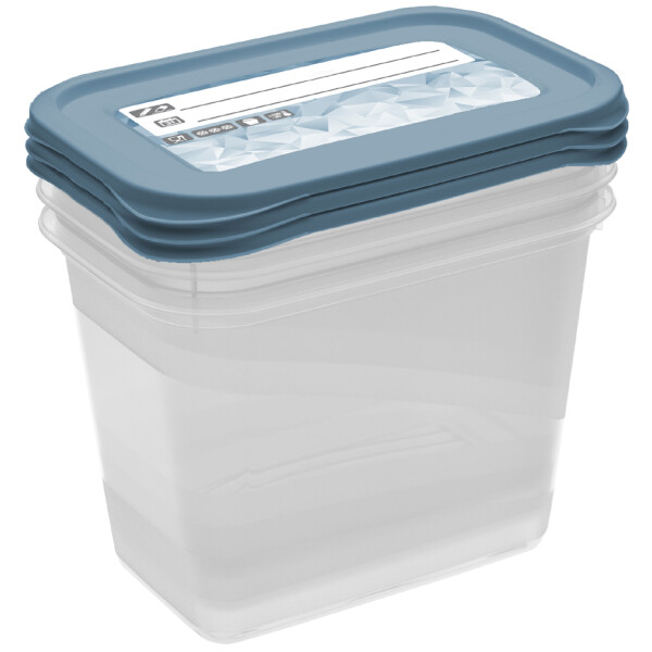 keeeper Gefrierdosen-Set Mia "Magic Ice", 3x 1,0 Liter