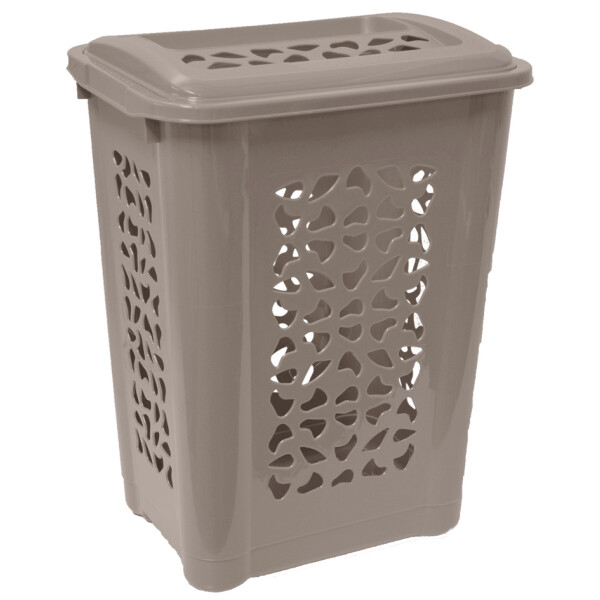 keeeper Wäschebox "per", mit Deckel, 60 Liter, nordic-grey