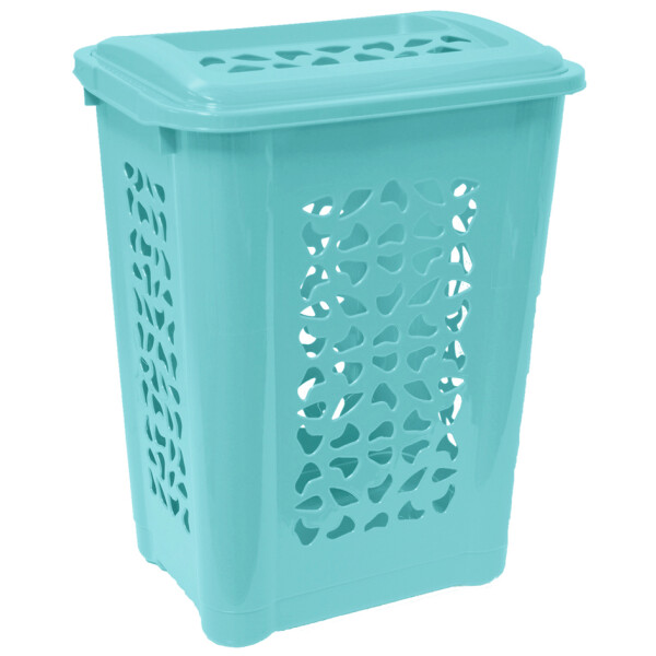 keeeper Wäschebox "per", mit Deckel, 60 Liter, nordic-grey