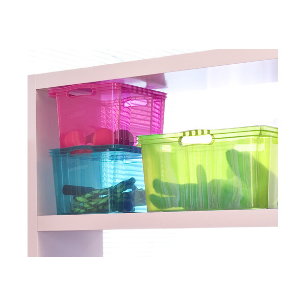 keeeper Aufbewahrungsbox "franz", 24 Liter, crystal-grey