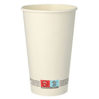 PAPSTAR Papp-Trinkbecher "pure", 0,4 l, weiß