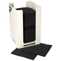 PAPSTAR Cocktail-Servietten "PUNTO", 200 x 200 mm, weiß