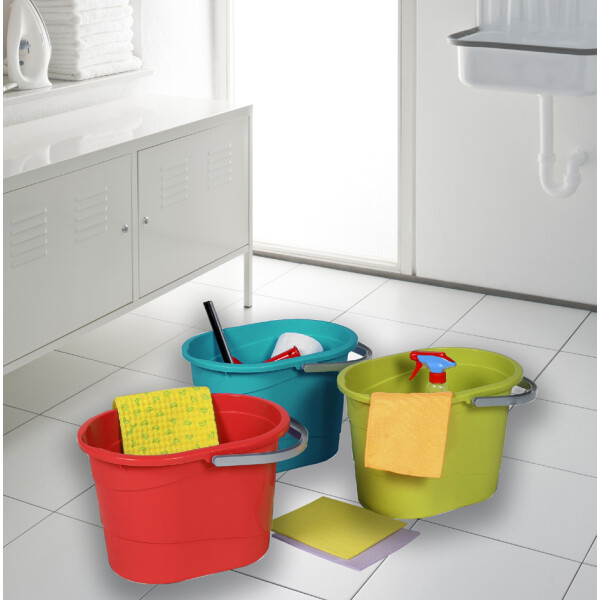 keeeper Putzeimer "thies", oval, 13 Liter, nordic-blue