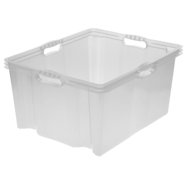 keeeper Aufbewahrungsbox "franz", 44 Liter, crystal-grey