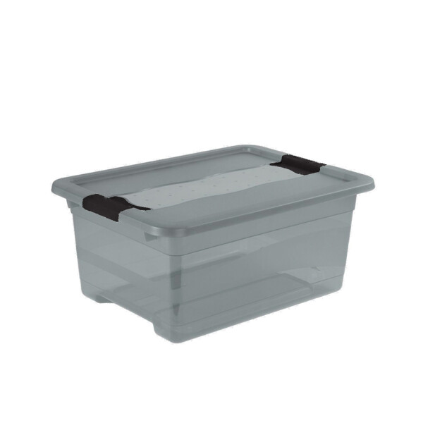 keeeper Aufbewahrungsbox "cornelia", 52 Liter, crystal-grey