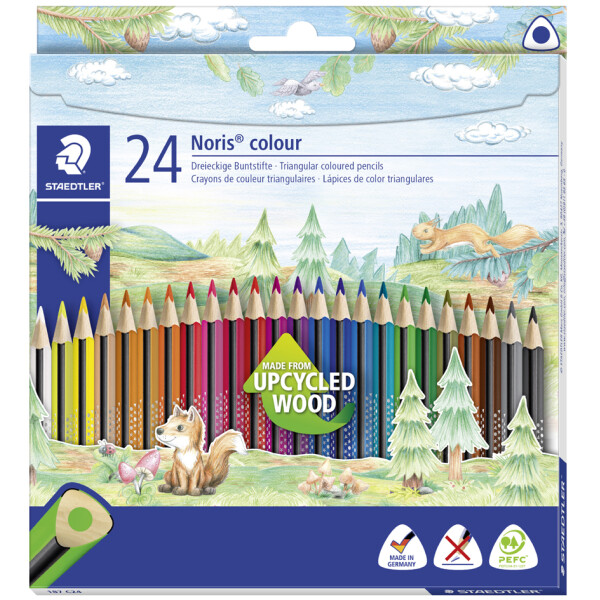 STAEDTLER Dreikant-Buntstift Noris colour, 6er Kartonetui