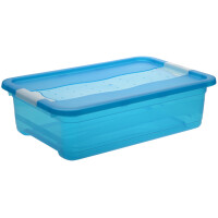 keeeper Aufbewahrungsbox "cornelia", 28 Liter, crystal-grey