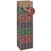 sigel Weihnachts-Flaschentüte "Christmas with...