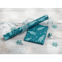 sigel Weihnachts-Geschenkpapier "Cut-out style", auf Rolle