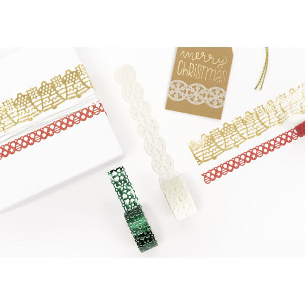 folia Papierspitze WINTER, selbstklebend